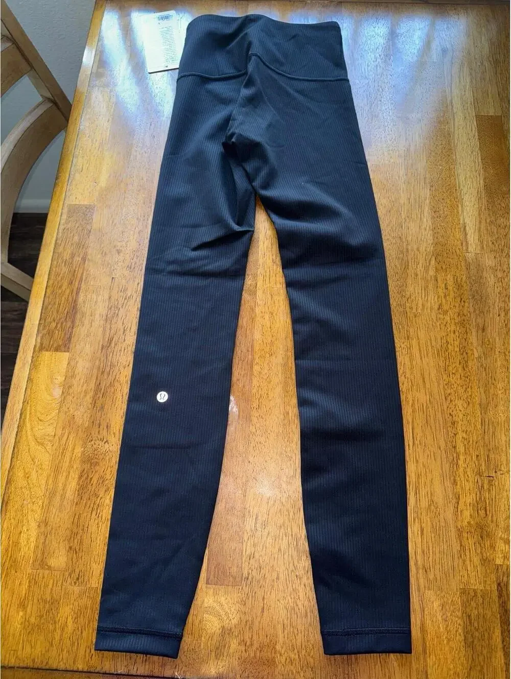 Lululemon Wunder Train Ribbed High Rise 28” Black Size 2 NWT